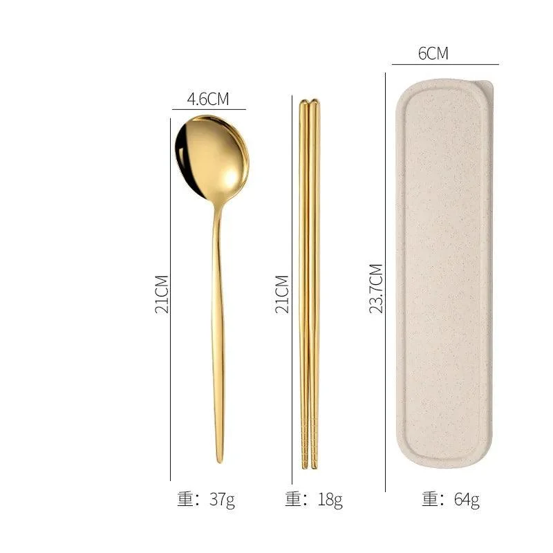 3PCS_Cutlery_Set_with_Box_Stainless_Steel_Spoon_Fork_Chopsticks_-_-4117472 3PCS Cutlery Set with Box: Stainless Steel Spoon, Fork, Chopsticks -