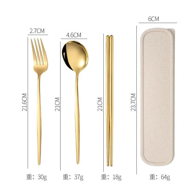 3PCS_Cutlery_Set_with_Box_Stainless_Steel_Spoon_Fork_Chopsticks_-_-4117474 3PCS Cutlery Set with Box: Stainless Steel Spoon, Fork, Chopsticks -