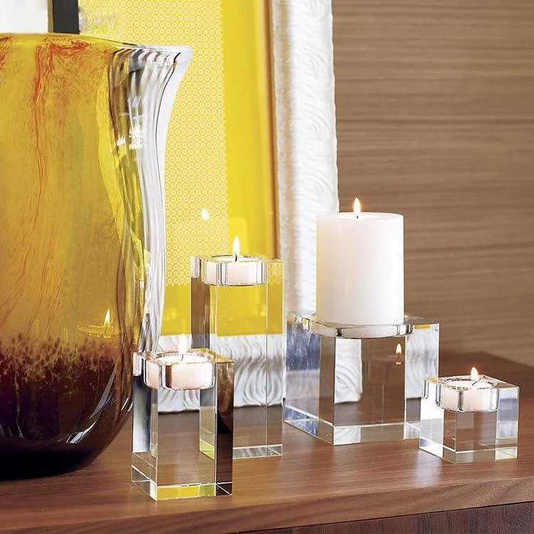 3_Piece_Cube_Crystal_Candle_Holder_-_-_tag1_-4119810 3 Piece Cube Crystal Candle Holder - - #tag1#