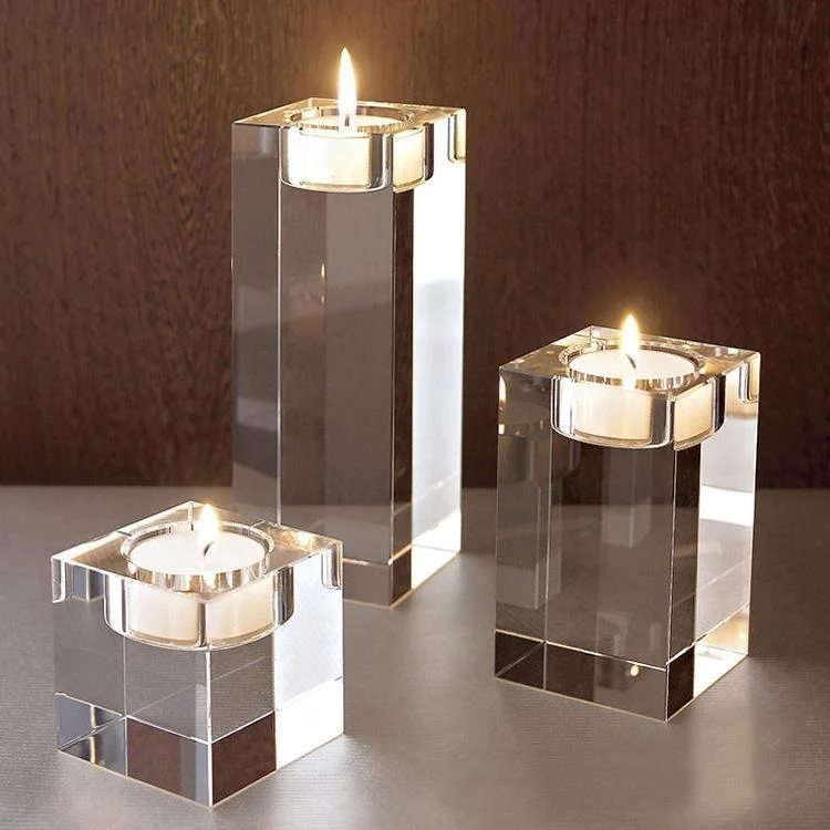 3_Piece_Cube_Crystal_Candle_Holder_-_-_tag1_-4119816 3 Piece Cube Crystal Candle Holder - - #tag1#