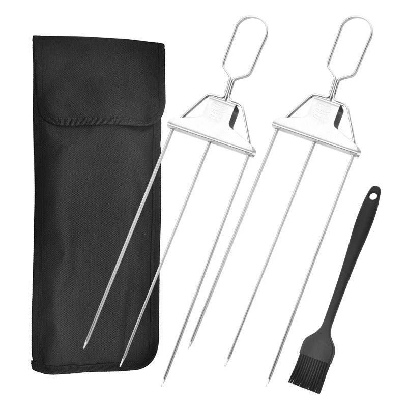 3_Way_Grilling_Skewers_Stainless_Steel_Skewers_for_BBQ_-_-_tag1_-4119971 3 Way Grilling Skewers, Stainless Steel Skewers for BBQ - - #tag1#