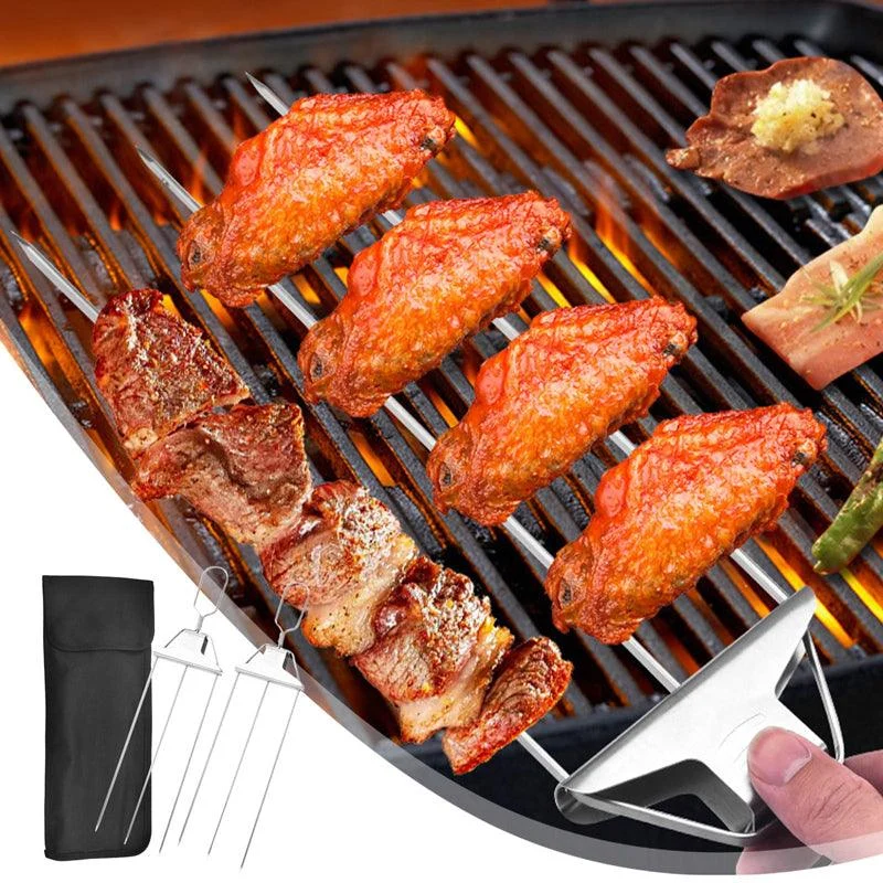 3_Way_Grilling_Skewers_Stainless_Steel_Skewers_for_BBQ_-_-_tag1_-4119974 3 Way Grilling Skewers, Stainless Steel Skewers for BBQ - - #tag1#