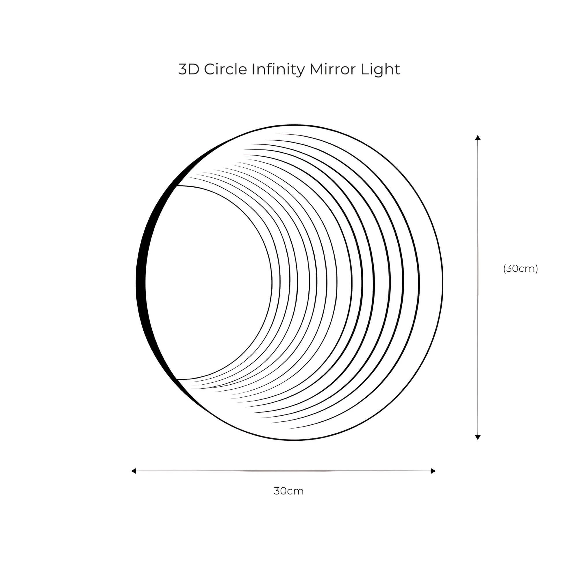 3d-circle-infinity-mirror-light-tischlampe-iron-glass-acryl-rgb-light-xlumina12 3d Circle Infinity Mirror Light Tischlampe Iron Glass Acryl Rgb Light Xlumina12