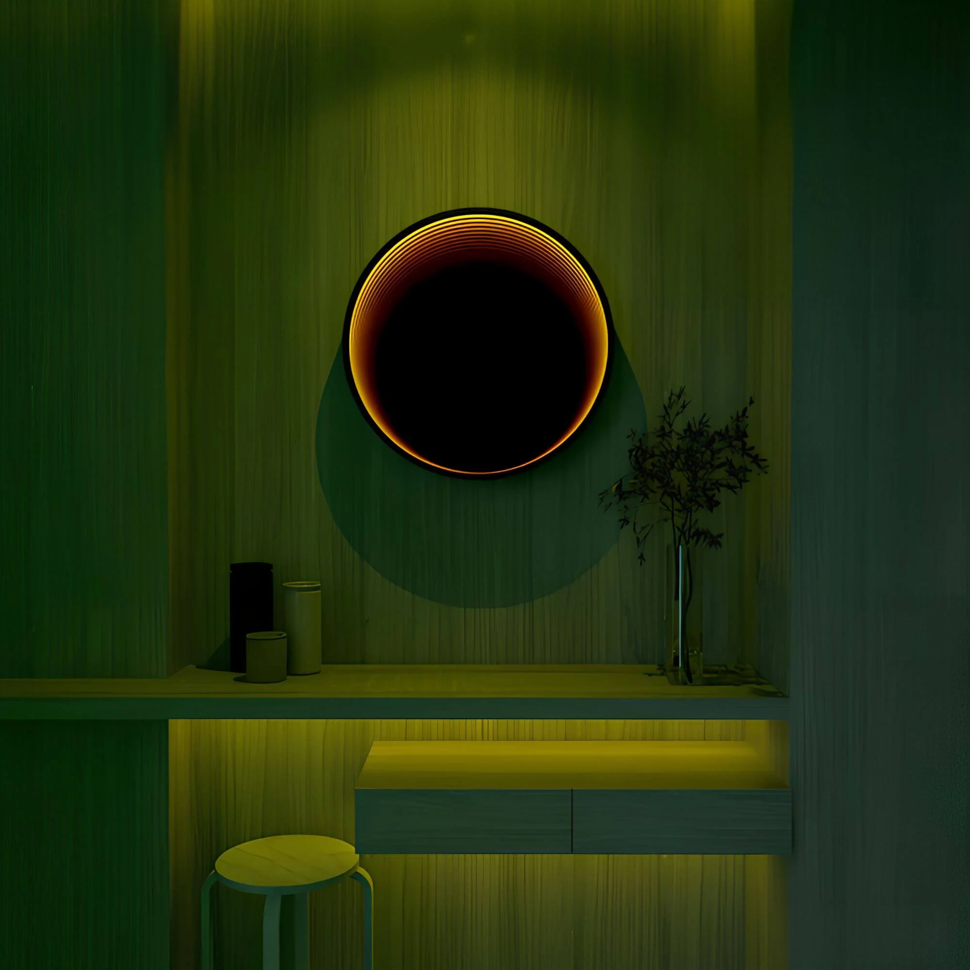3d-circle-infinity-mirror-light-tischlampe-iron-glass-acryl-rgb-light-xlumina8 3d Circle Infinity Mirror Light Tischlampe Iron Glass Acryl Rgb Light Xlumina8