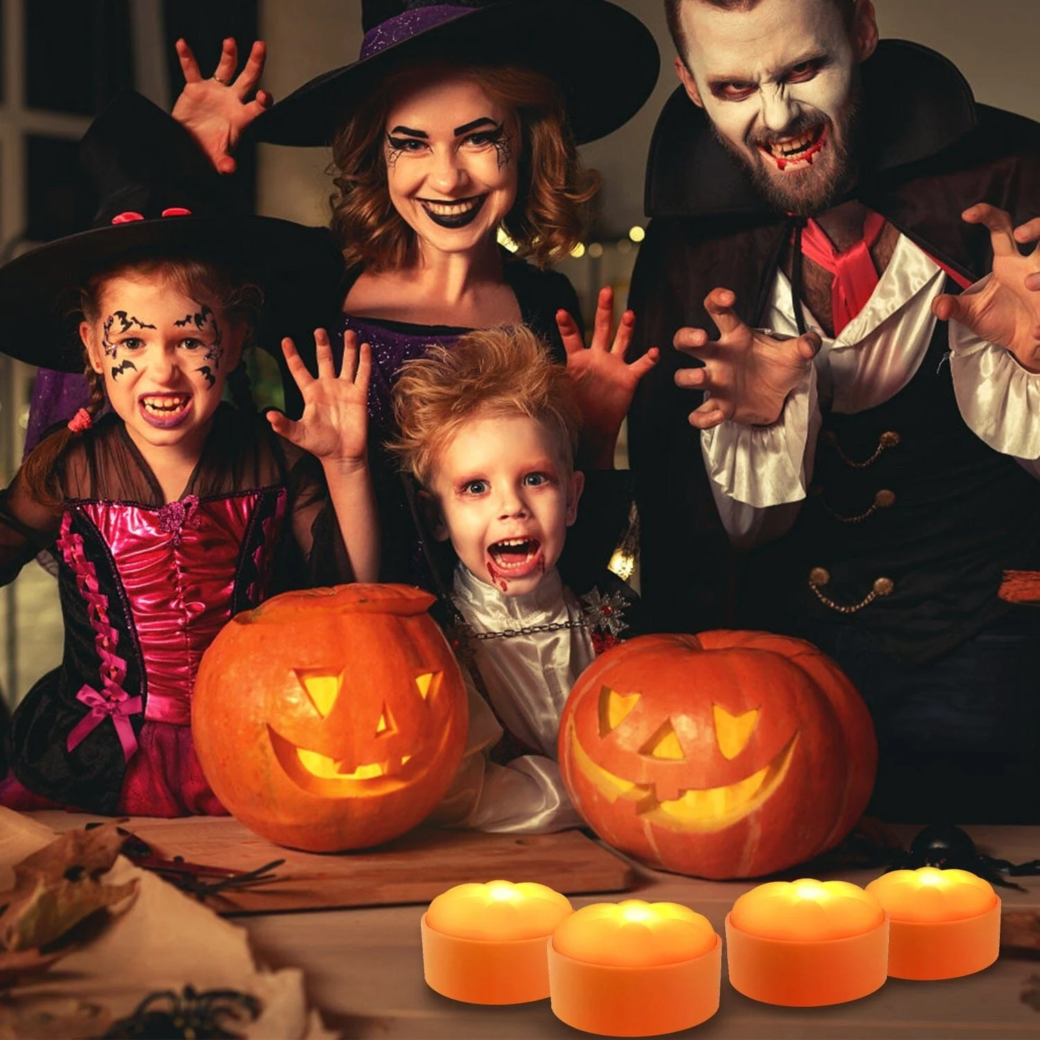 4-Pack_Halloween_LED_Pumpkin_Lights_Battery_Operated_with_2_Light_Modes_4_Timer_Setting_-_-_tag1_-4123314 4-Pack: Halloween LED Pumpkin Lights Battery Operated with 2 Light Modes 4 Timer Setting - - #tag1#