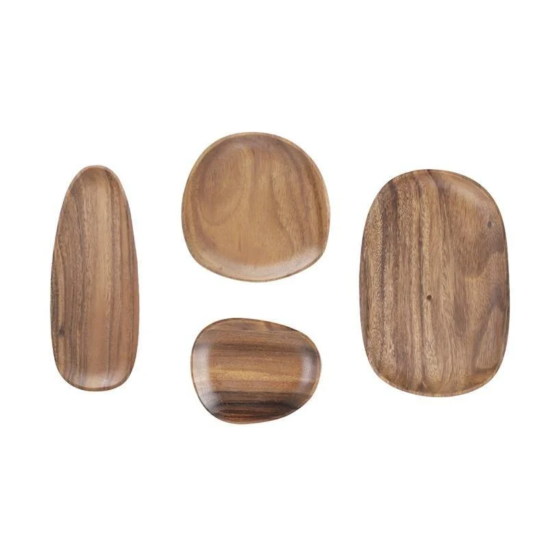 4-Piece_Set_of_Wooden_Serving_and_Eating_Plates_-_-_tag1_-4123331 4-Piece Set of Wooden Serving and Eating Plates - - #tag1#