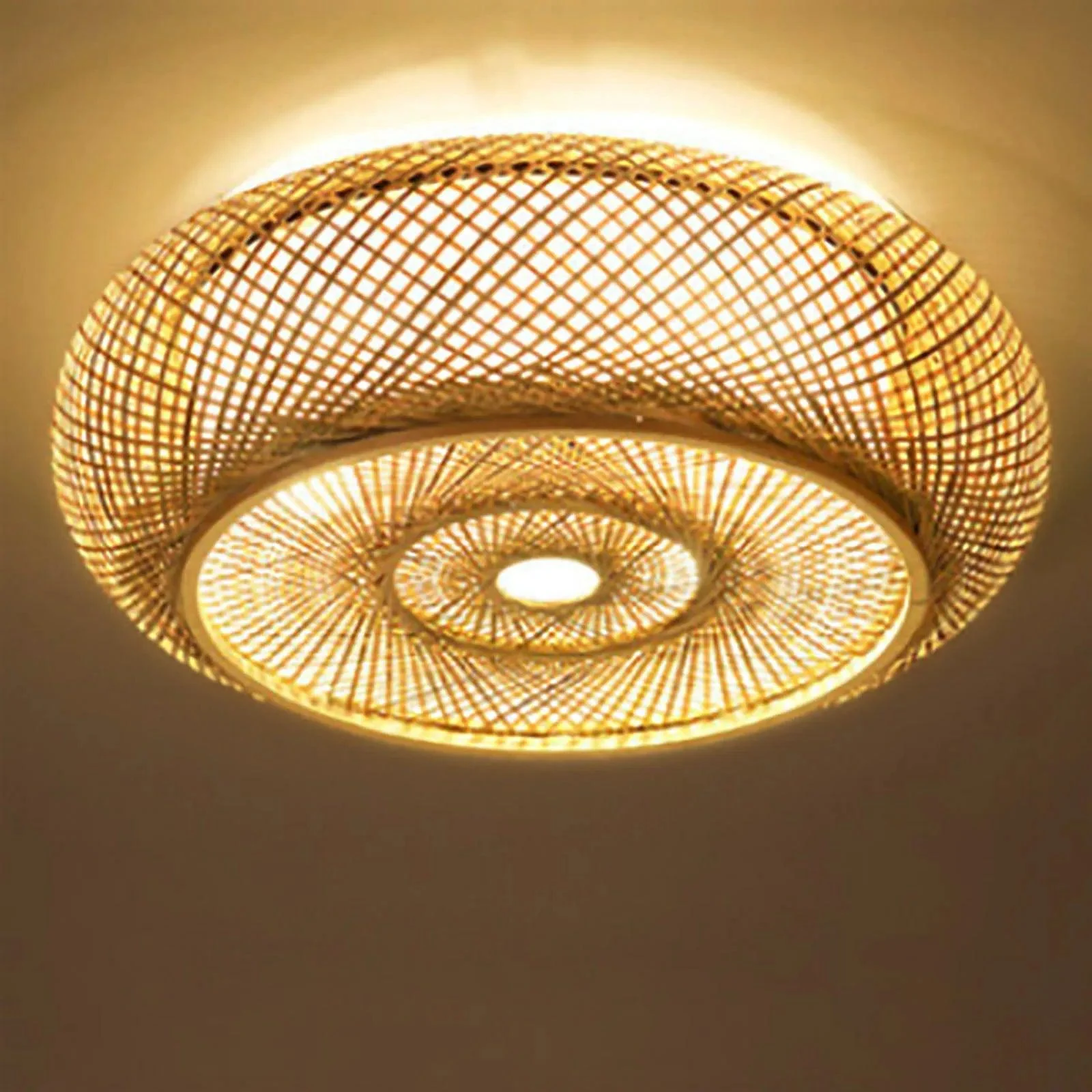 40cm 50cm Rustieke Bamboe Inbouwplafondlamp 3 Licht Rotan Plafondarmatuur E27 220v Ccbb89d5 Fcb2 49be 950e 988282ade180