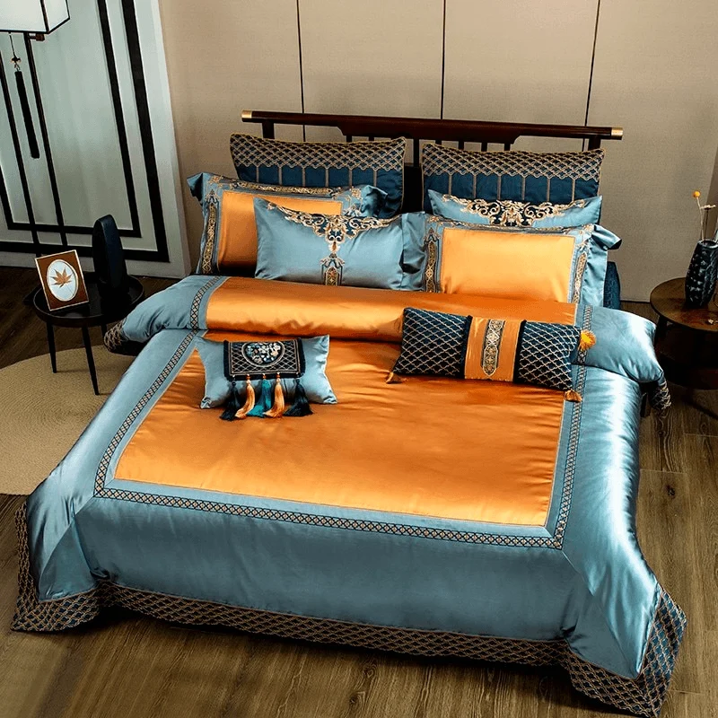 43-descript-chic-home-4610pcs-place-faux-silk-luxury-large-jacquard-with-embroidery-golden-bedding-set-duvet-cover-bedspread-bed-sheet-set 43 Descript Chic Home 4610pcs Place Faux Silk Luxury Large Jacquard With Embroidery Golden Bedding Set Duvet Cover Bedspread Bed Sheet Set