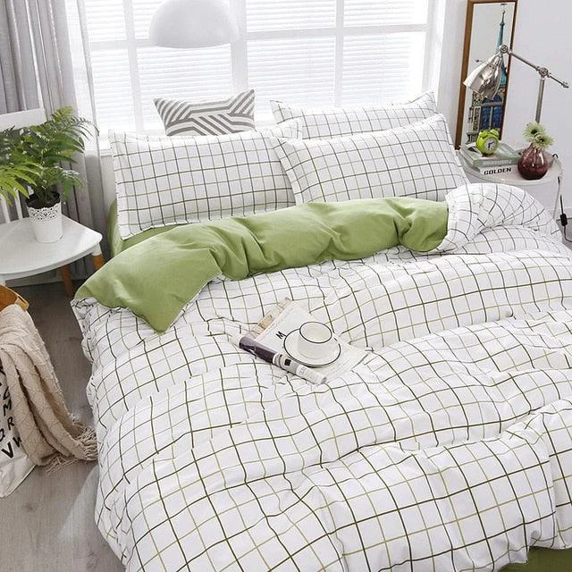 4PCS_Duvet_Cover_1_Duvet_Cover_1_Bedsheet_2_Pillowcase_-_-_tag1_-4118620 4PCS Duvet Cover ( 1 Duvet Cover + 1 Bedsheet + 2 Pillowcase) - - #tag1#