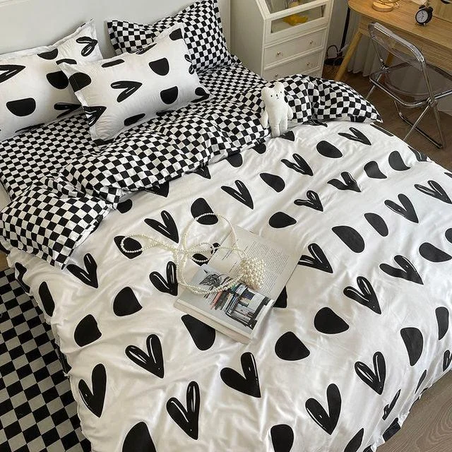 4PCS_Duvet_Cover_1_Duvet_Cover_1_Bedsheet_2_Pillowcase_-_-_tag1_-4118658 4PCS Duvet Cover ( 1 Duvet Cover + 1 Bedsheet + 2 Pillowcase) - - #tag1#