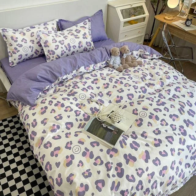 4PCS_Duvet_Cover_1_Duvet_Cover_1_Bedsheet_2_Pillowcase_-_-_tag1_-4118664 4PCS Duvet Cover ( 1 Duvet Cover + 1 Bedsheet + 2 Pillowcase) - - #tag1#