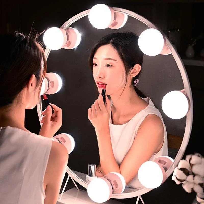 5v Rechargable Led Makeup Mirror Light Bulb Hollywood Makeup Vanity Lights Wall Lamp Dimmable Dressing Table 1970189e 45d5 4c55 B209 3c6f76f5247f