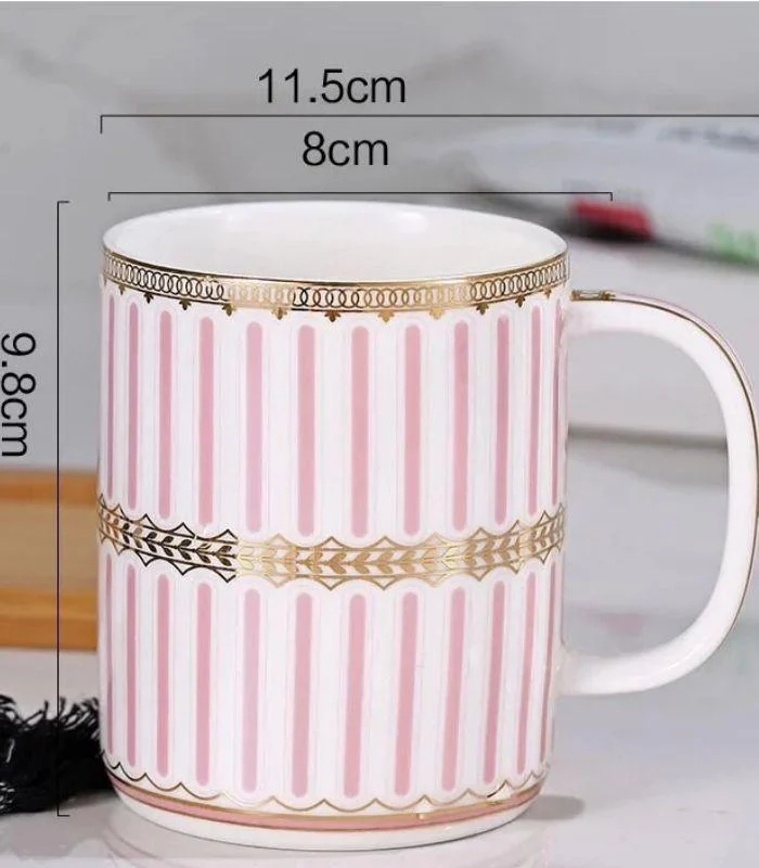 5_Pcs_Set_Bathroom_AssesoriesCeramic_Pink_White_-_-_tag1_-4118796 5 Pcs Set Bathroom AssesoriesCeramic Pink & White - - #tag1#