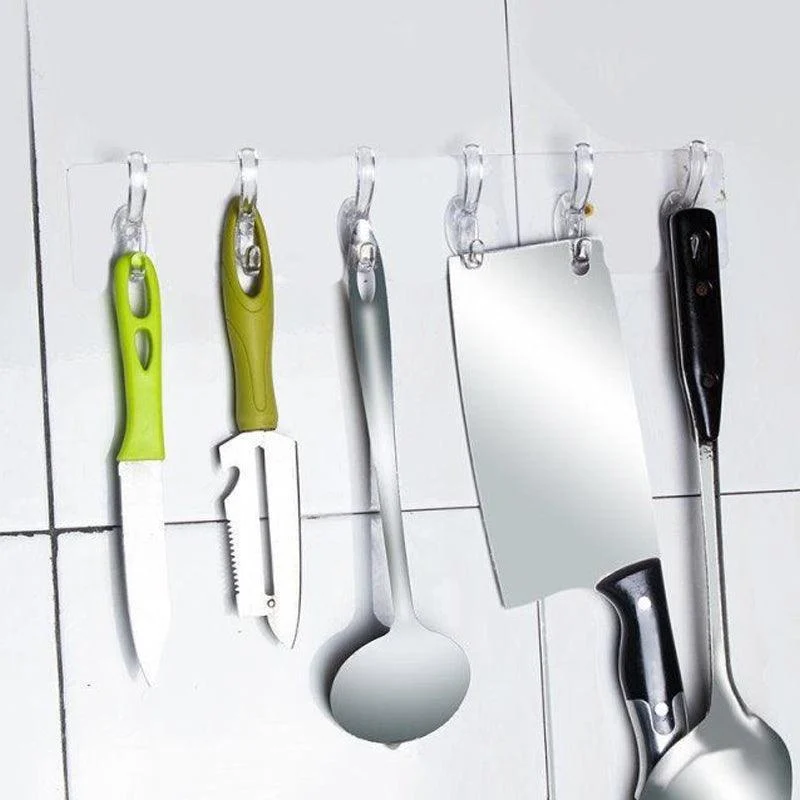 6_Hooks_Multifunctional_Self_Adhesive_Hooks_No_Drill_Wall_Transparent_Hanger_-_-_tag1_-4124269 6 Hooks Multifunctional Self Adhesive Hooks No Drill Wall Transparent Hanger - - #tag1#