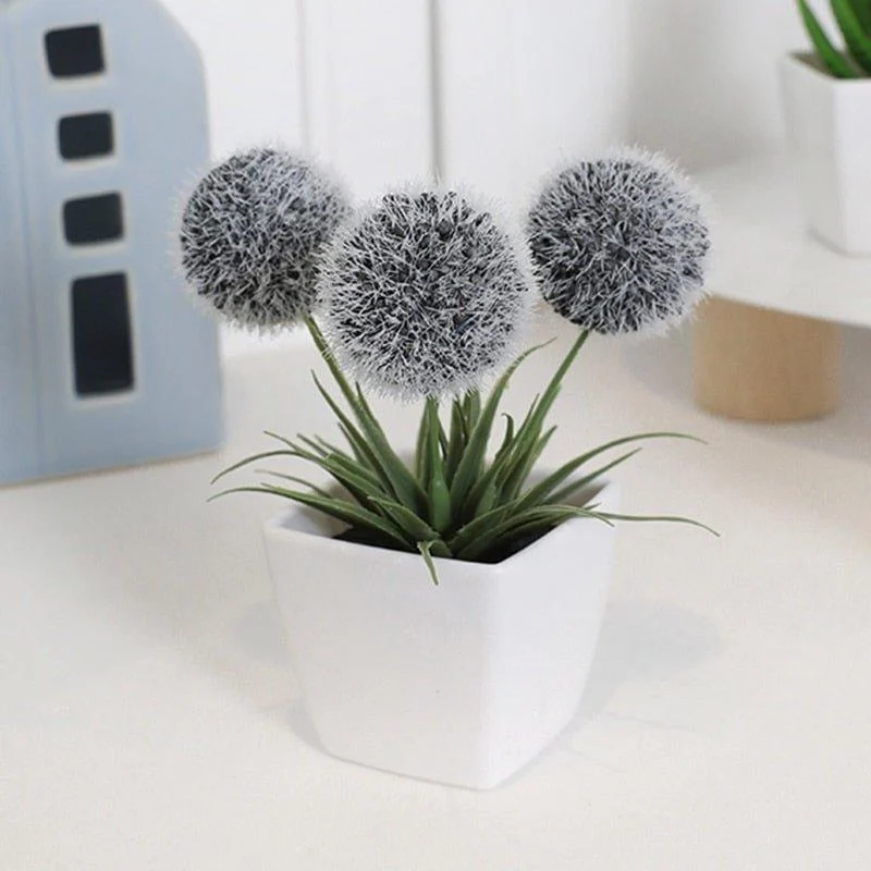 6_Pots_of_Mini_Artificial_Plant_-_-4117563 6 Pots of Mini Artificial Plant -