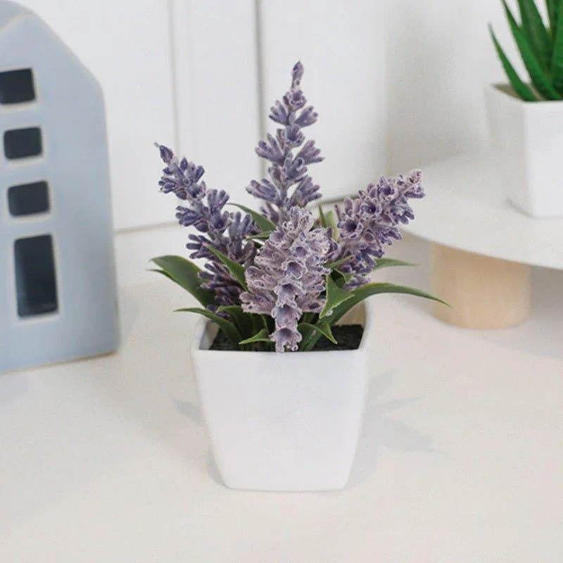 6_Pots_of_Mini_Artificial_Plant_-_-4117565 6 Pots of Mini Artificial Plant -