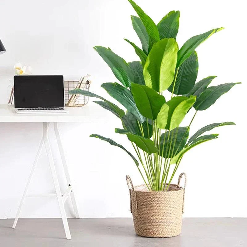 88cm-24Leaves-Large-Tropical-Palm-Tree-Fake-Banana-Plants-Leaves-Real-Touch-Strelizia-Plastic-Monstera-Plant_2e023606-fee5-42e2-aef8-d483cd9be491 TropicEase - Tropical palm tree made of plastic - ISTANBULLU LTD