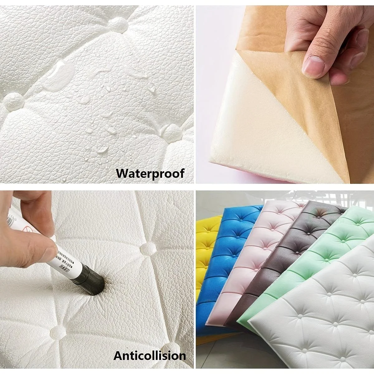 8pcs_Thickened_3D_Anti-Collision_Wall_Sticker_Tatami_Bedside_Soft_Bag_Back_Cushion_Self-Adhesive_Wall_Panels_-_-_tag1_-4125473 8pcs Thickened 3D Anti-Collision Wall Sticker, Tatami Bedside Soft Bag Back Cushion Self-Adhesive Wall Panels - - #tag1#