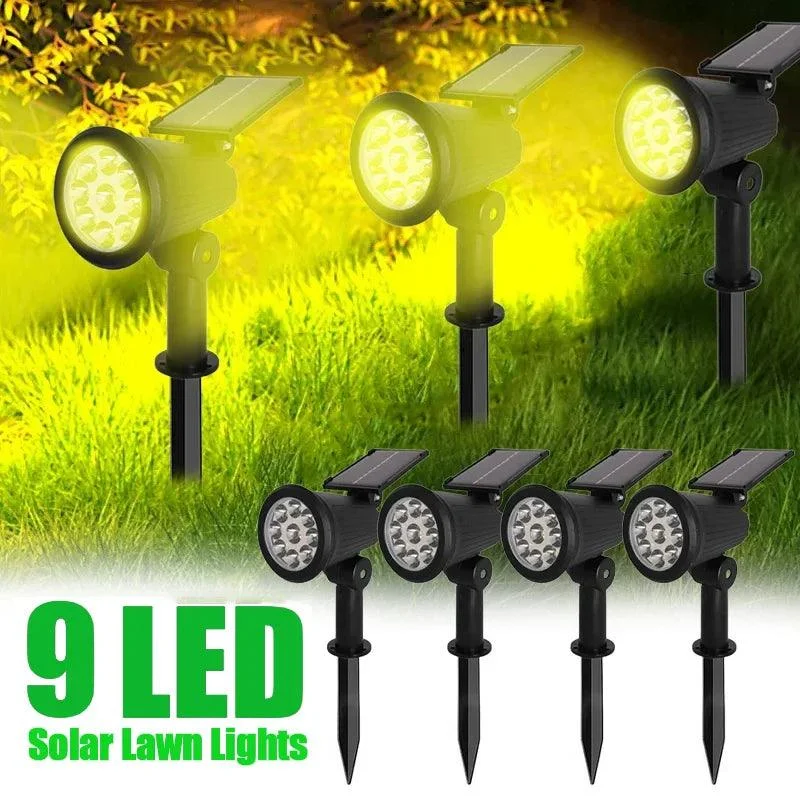 9 Led Zonne Spots Outdoor Ip65 Waterdichte Helderheid Verstelbare Spot Licht Tuin Achtertuin Oprit Patio Decor.jpg 0dd26bb7 Cf24 40e4 8fc9 E7aa20296651