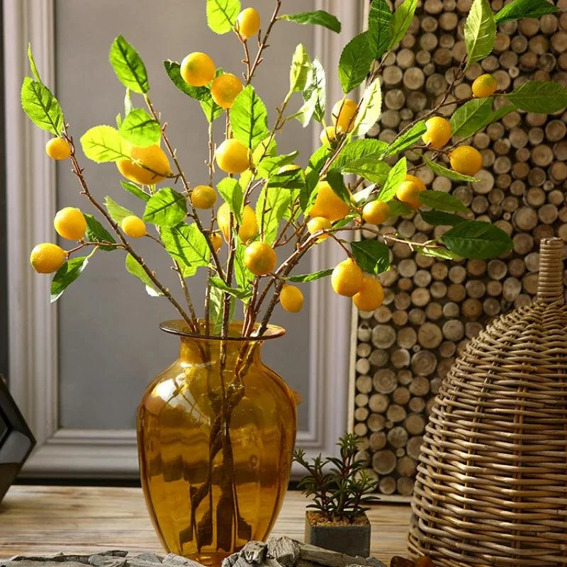 90cm-Fresh-Lemon-Artificial-Flower-Wedding-Home-Decoration-Fruit-Decoration-Flower-Arrangement-Flower-Arrangement-Materials_6e022522-0e27-4b58-a7b7-77671591fe20 VibranceZest -Fresh Lemon Artificial Flower - ISTANBULLU LTD