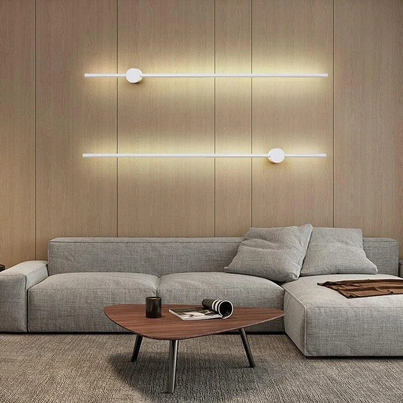 9omsdimbare Indoor Led Wandlampen Wandverlichtingsarmaturen Voor Slaapkamer Woonkamer Zwart Wit Binnenmuur Schans Voor Gang