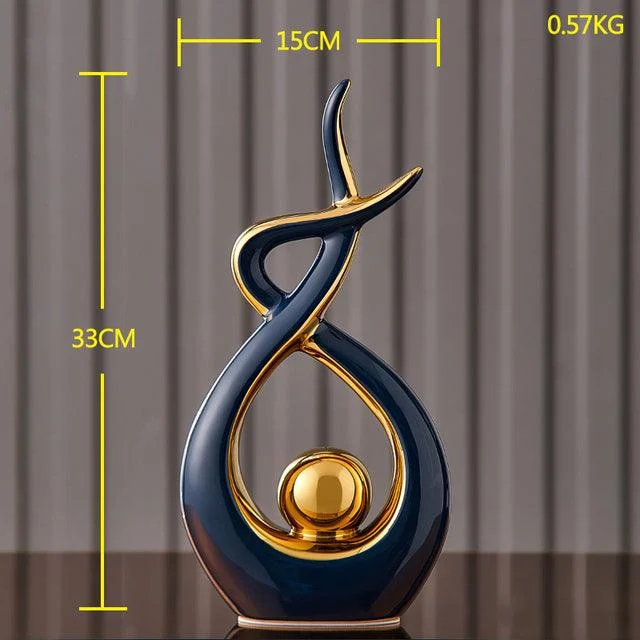 Abstract Sculpture Ceramic Statue Nodic Home Decoration Accessories Luxury Living Room Decoration Art Figurines For Interior.jpg 640x640 A3888749 348c 4968 B096 C1bc9b7c3a8b