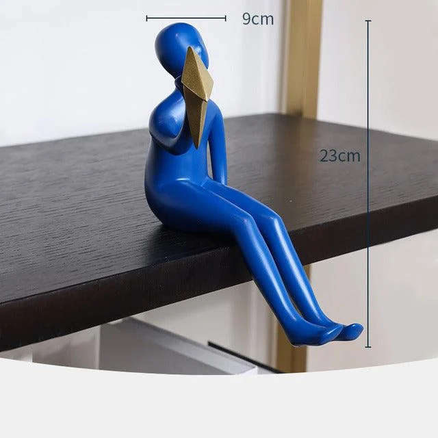 Abstract Bookshelf Statuette - - #tag1#