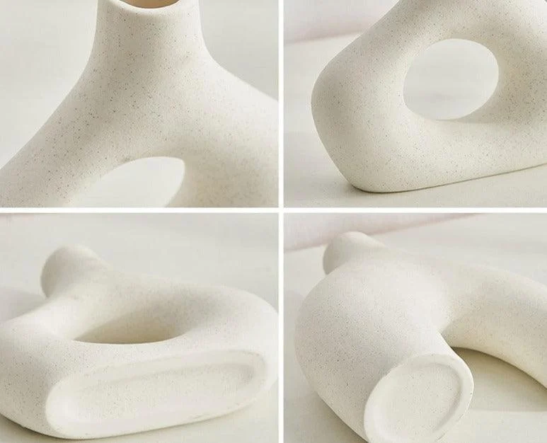 Abstract_Ceramic_Hollow_Ring_Vase_For_Pampas_-_-4118068 Abstract Ceramic Hollow Ring Vase For Pampas -