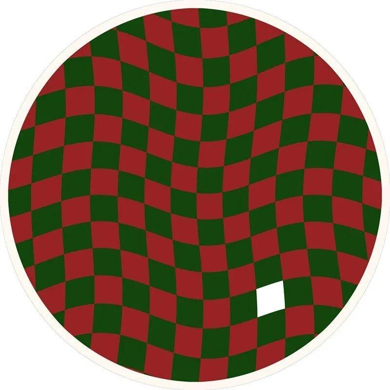 Abstract_Chequerboard_Design_Circular_Rug_-_-_tag1_-4126059 Abstract Chequerboard Design Circular Rug - - #tag1#