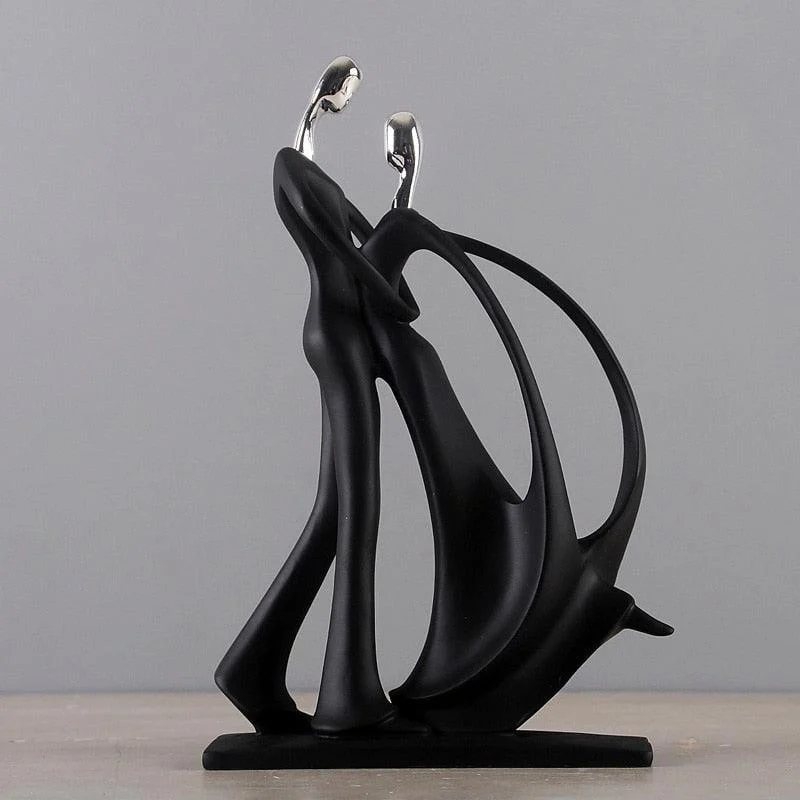 Abstract Dancing Couple -