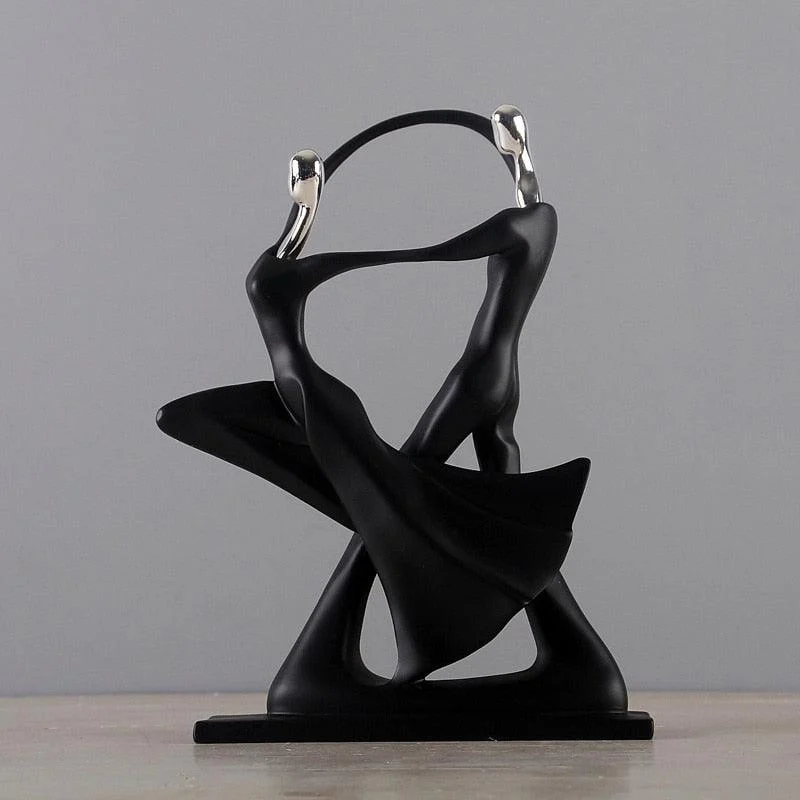Abstract Dancing Couple -