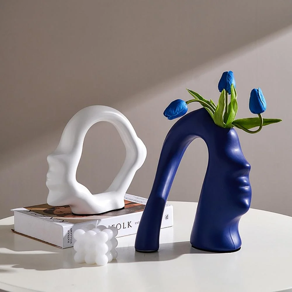 Abstract Decorative Flower Vase -