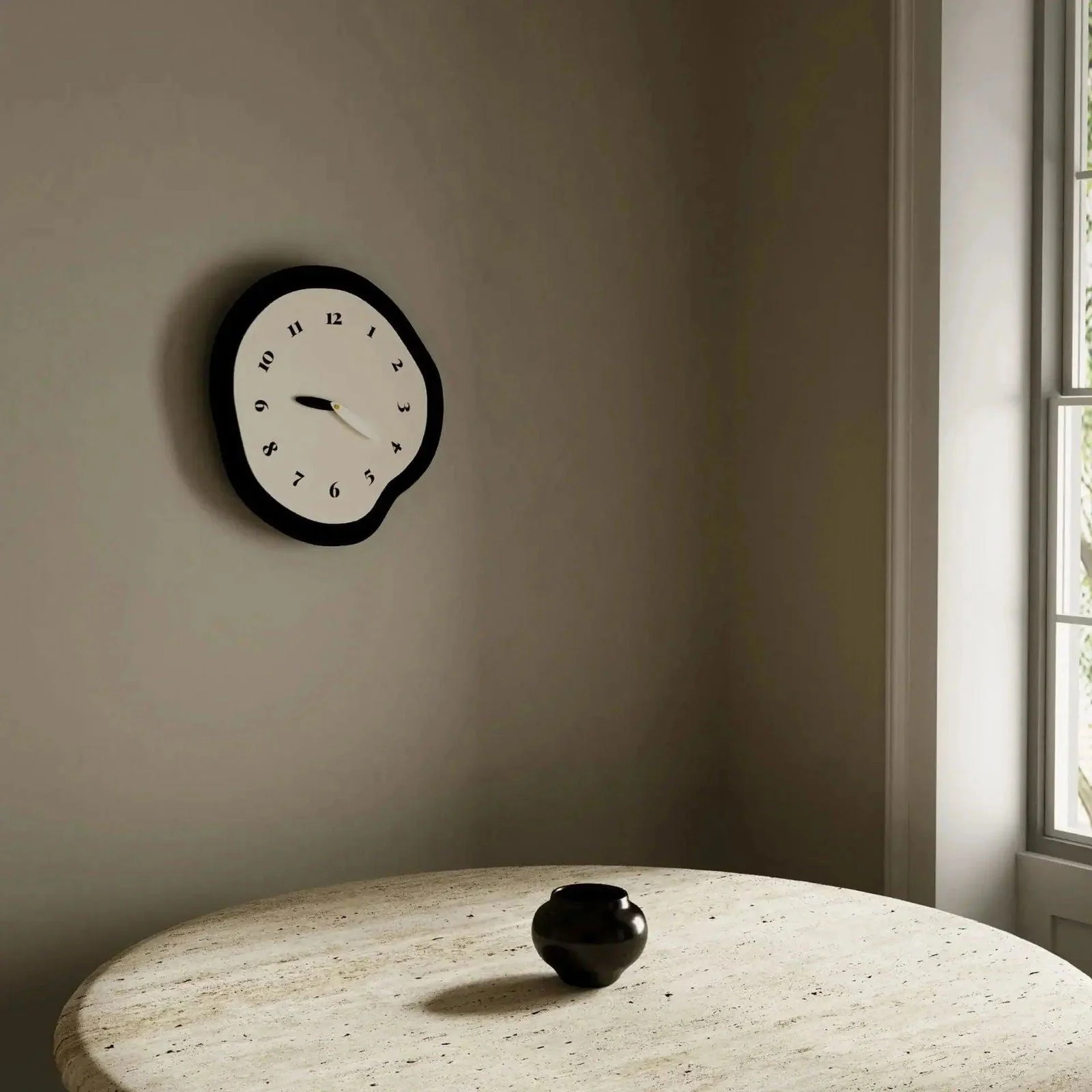 Abstract Design Living Room Wall Clock - - #tag1#