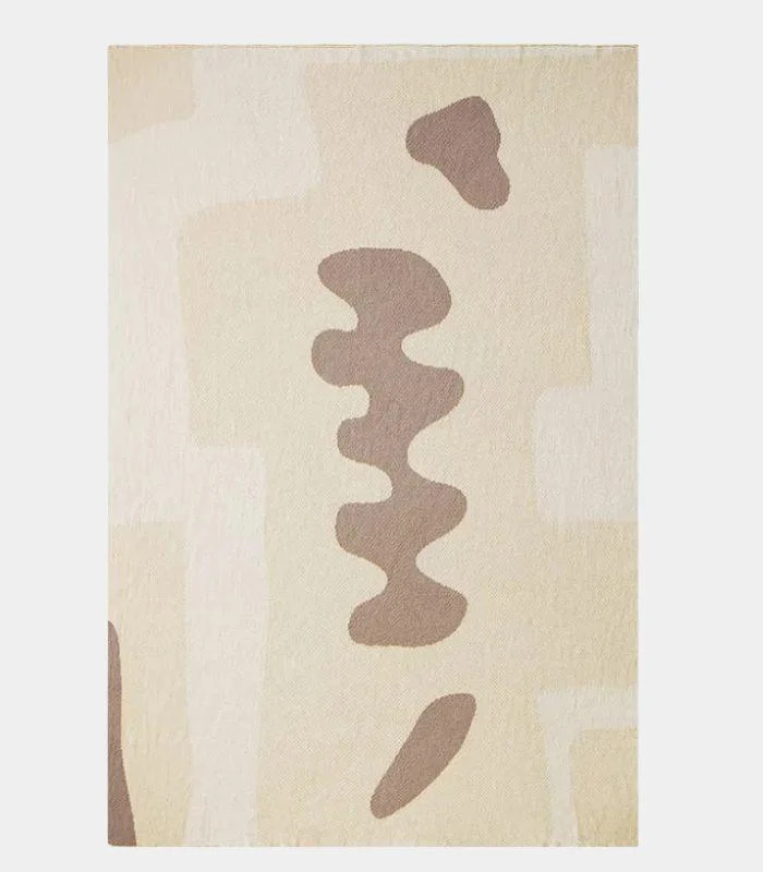 Abstract Expressions Throw Blanket 110x160 cm Woven Acrylic - - #tag1#