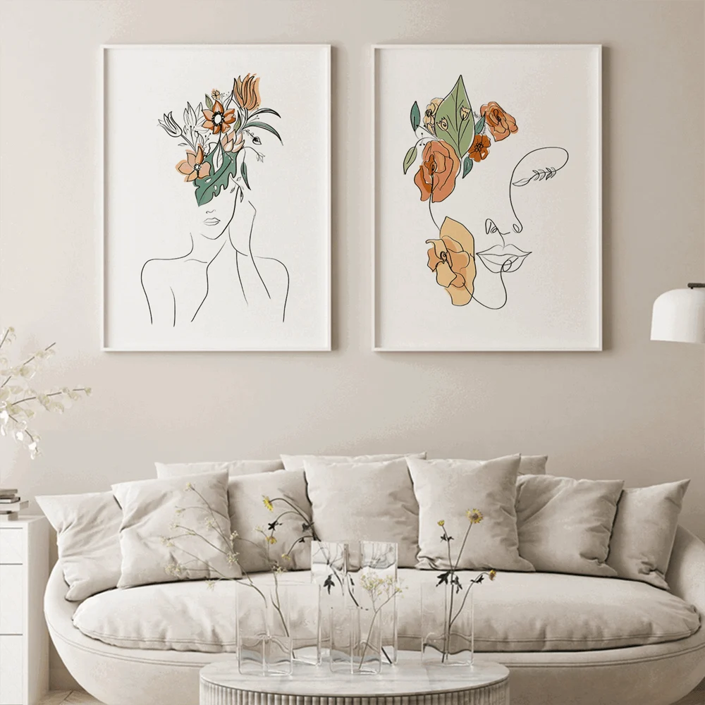 Abstract Flora Women - - #tag1#
