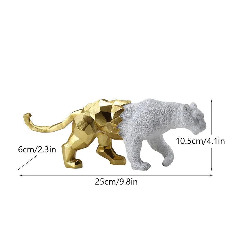 Abstract Geometric Wildlife Sculpture - - #tag1#