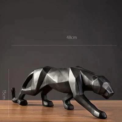 Abstract_Leopard_Statue_Modern_Wildlife_Sculpture_-_-4118923 Abstract Leopard Statue: Modern Wildlife Sculpture -