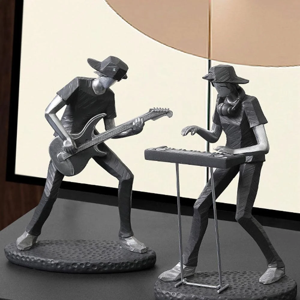 Abstract Rock Band Figurine -  - #tag1#