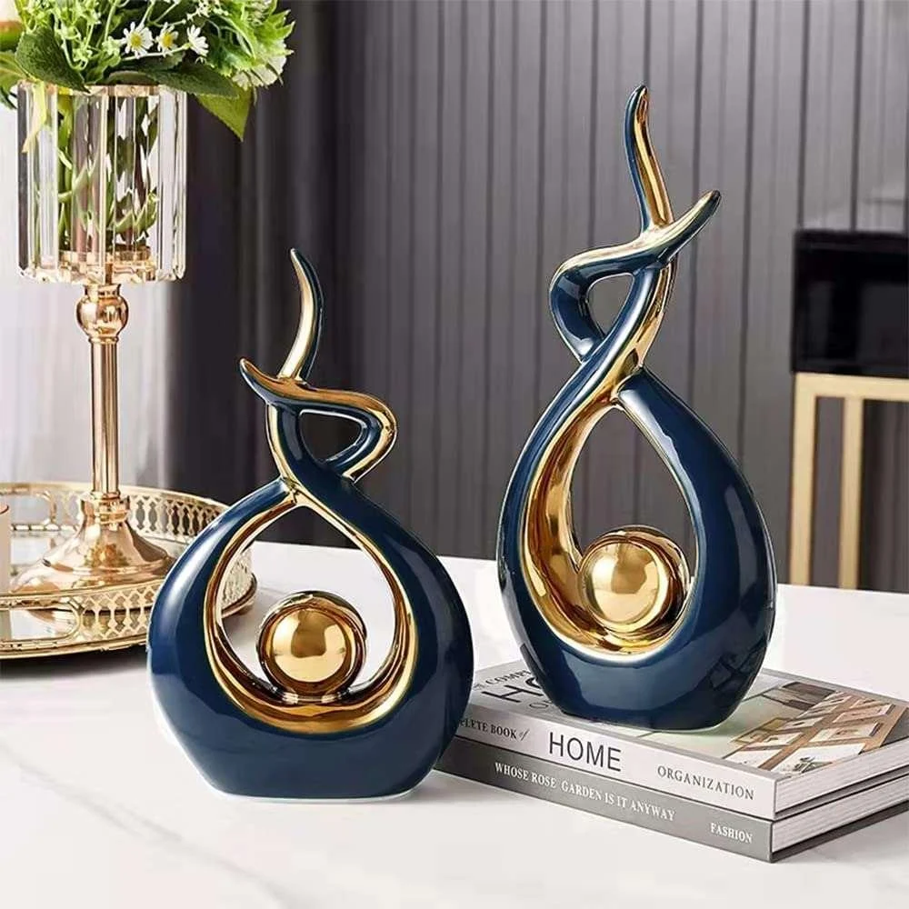 Abstract Sculpture Ceramic Home Decor -