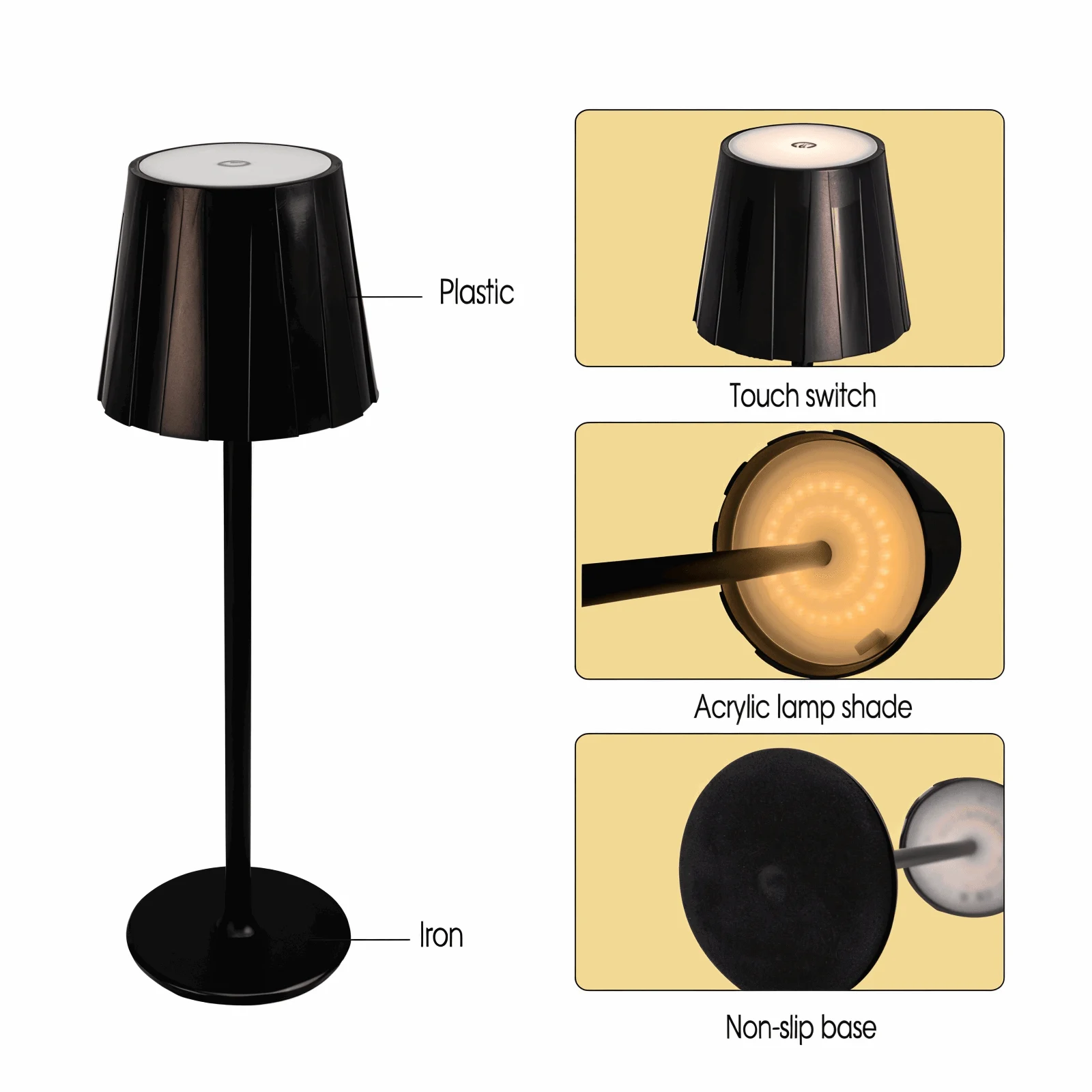 AcrylLume_-_Wireless_LED_Table_Lamp_with_Pleated_Inspiration_-_-_tag1_-4125519 AcrylLume - Wireless LED Table Lamp with Pleated Inspiration - - #tag1#