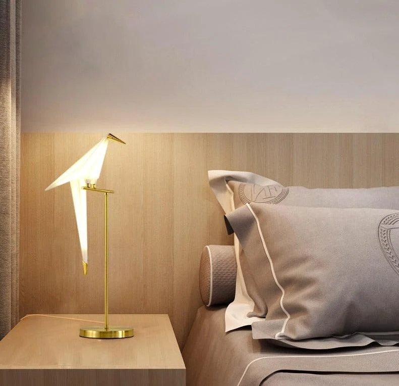 Acrylic Bird Floor Lamp -