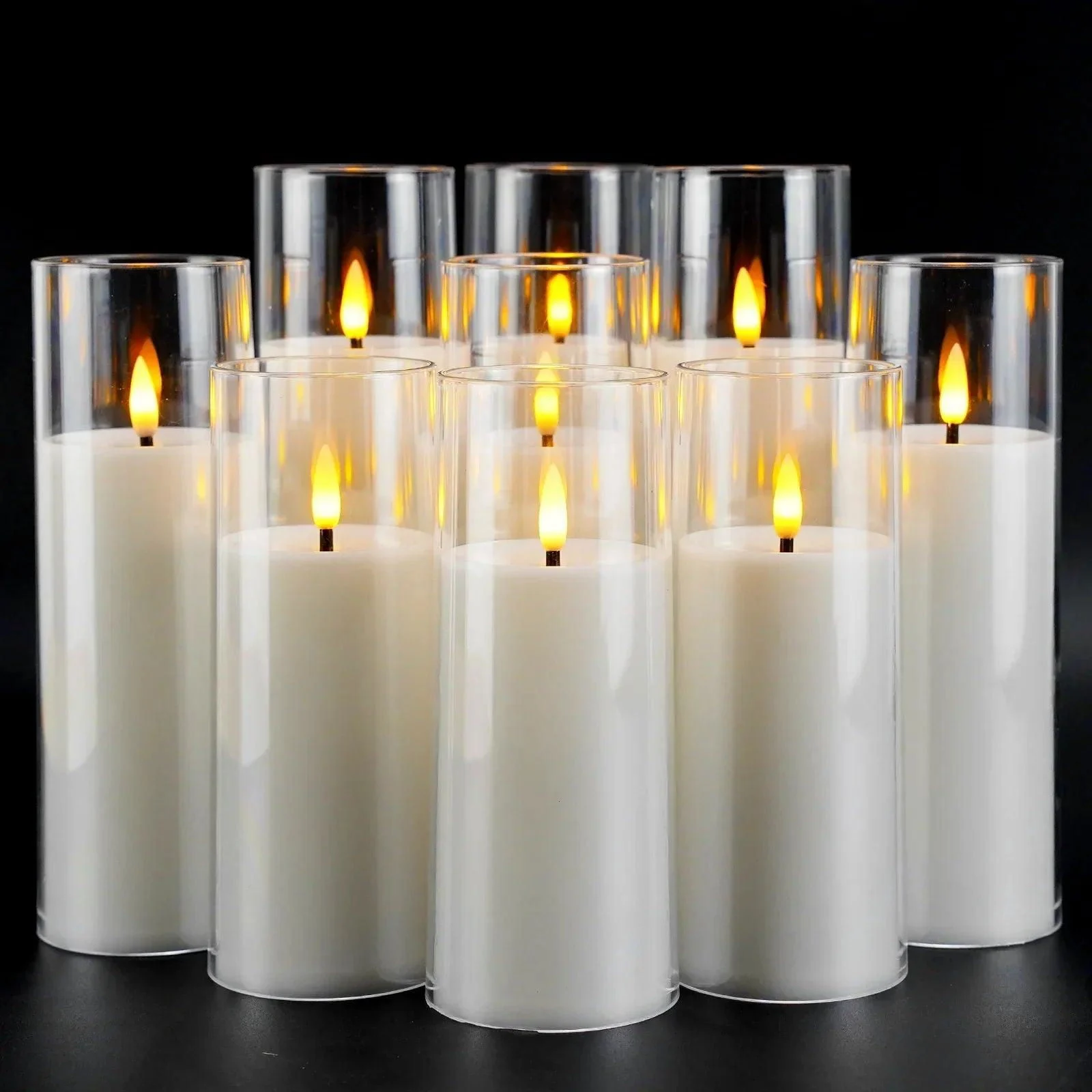 Acrylic_Candle_9-Piece_Set_-_-4119496 Acrylic Candle 9-Piece Set -