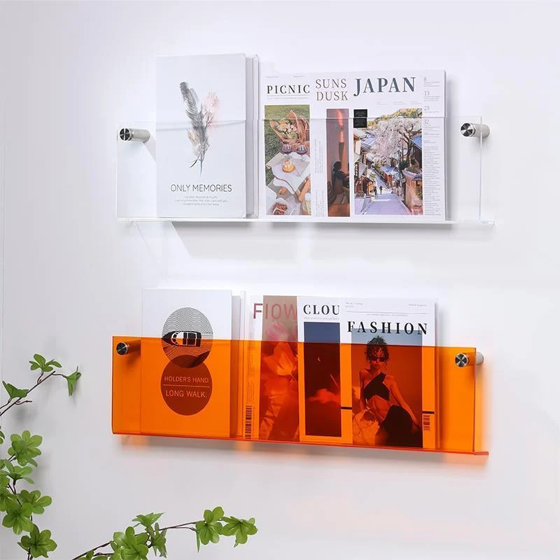 Acrylic_Wall_Mounted_Floating_Magazine_Holder_-_-_tag1_-4128900 Acrylic Wall Mounted 'Floating' Magazine Holder - - #tag1#