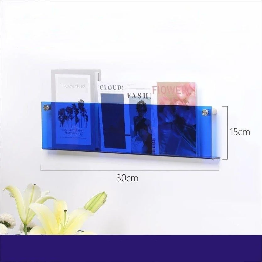 Acrylic_Wall_Mounted_Floating_Magazine_Holder_-_-_tag1_-4128953 Acrylic Wall Mounted 'Floating' Magazine Holder - - #tag1#
