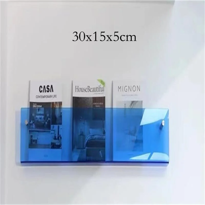 Acrylic_Wall_Mounted_Floating_Magazine_Holder_-_-_tag1_-4128976 Acrylic Wall Mounted 'Floating' Magazine Holder - - #tag1#