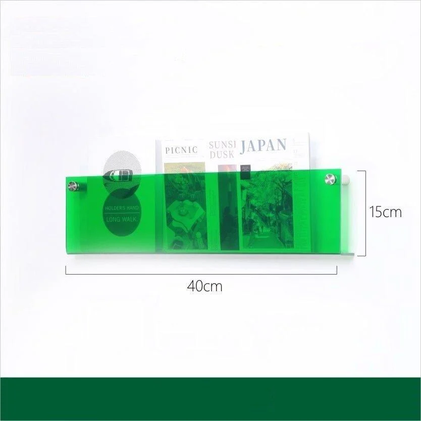 Acrylic_Wall_Mounted_Floating_Magazine_Holder_-_-_tag1_-4129023 Acrylic Wall Mounted 'Floating' Magazine Holder - - #tag1#