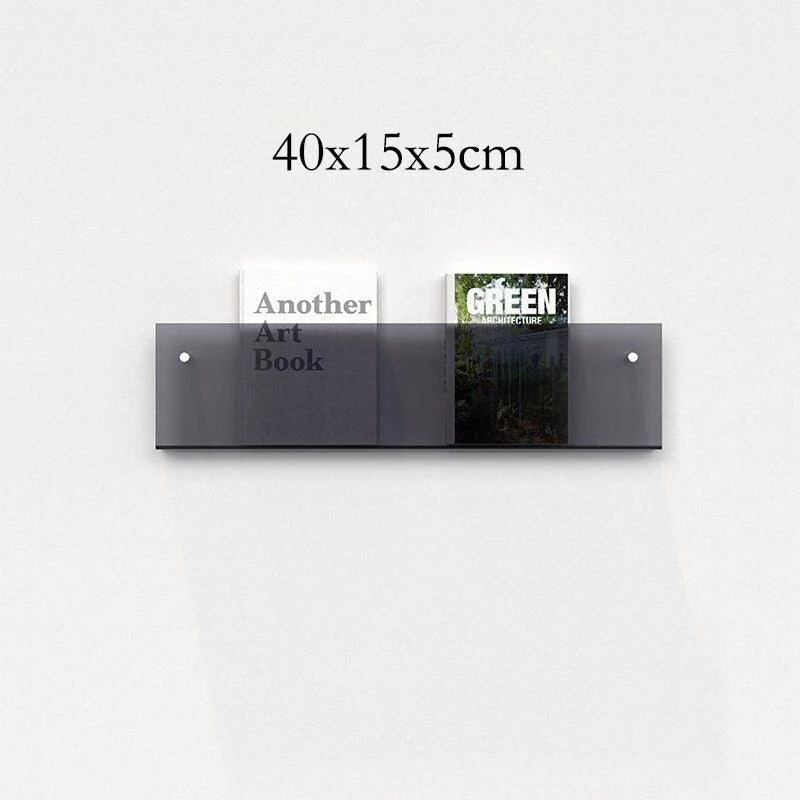 Acrylic_Wall_Mounted_Floating_Magazine_Holder_-_-_tag1_-4129046 Acrylic Wall Mounted 'Floating' Magazine Holder - - #tag1#