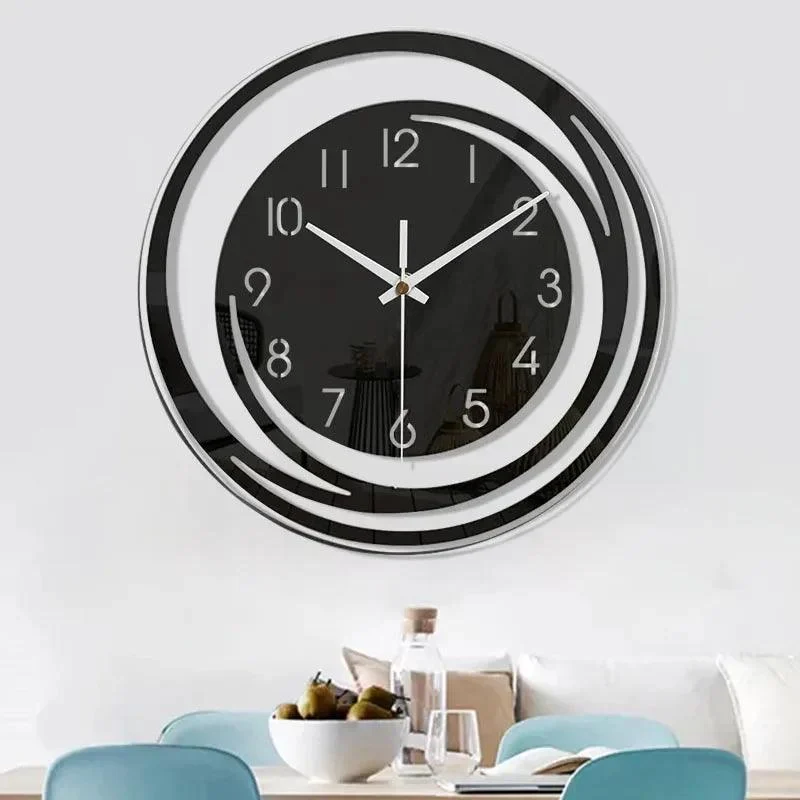 Acrylic_wall_clock_-_Scandinavian_design_-_Black_-_clock_-_-_tag1_-4128858 Acrylic wall clock - Scandinavian design - Black - clock - - #tag1#