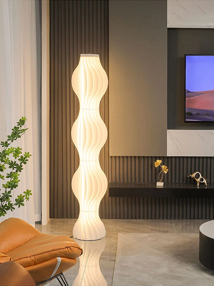 Stylish Floor Lamp for Living Room with wavy design