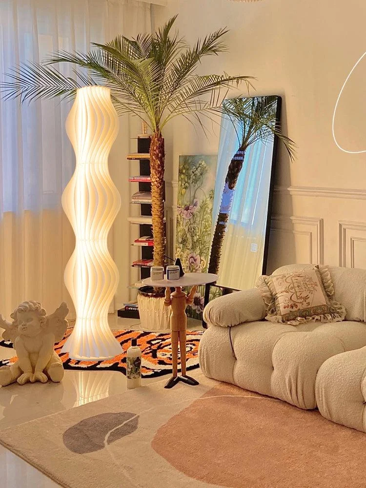 Aestheticwavydecorativefloorlamp5